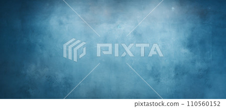 Clean Textured Concrete Blue Wall Background 110560152