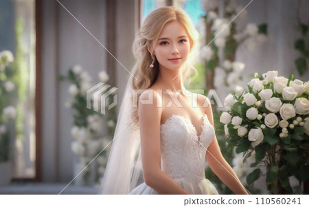 新娘 - AI 生成圖像 新娘 - AI 生成圖像 110560241