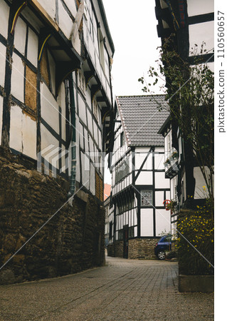 German fairy tale townscape 110560657