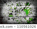 Texture of an iron sheet with an old cracked paint 110561026