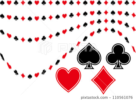 撲克牌插畫素材 撲克牌插畫素材 110561076