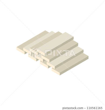 Isometric concrete slabs 110561165