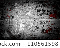 Background of an iron sheet with an old cracked paint 110561598
