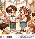 White day children 110563327