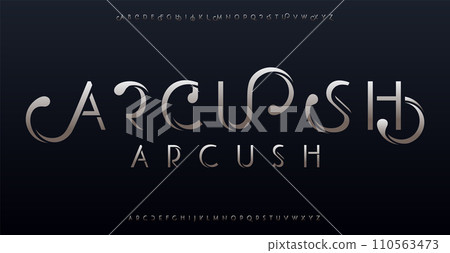 Swashes embellishments font, refined elegant alphabet, ornate letters for glamorous modern logo, exquisite headline, sophisticated typography. Modern typographic design. Vector typeset Swashes embellishments font, refined elegant alphabet, ornate letters for glamorous modern logo, exquisite headline, sophisticated typography. Modern typographic design. Vector typeset 110563473
