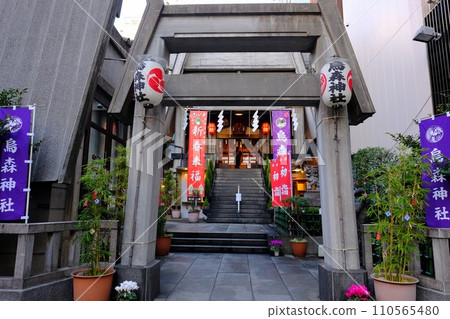 東京都港區新橋烏森神社 110565480