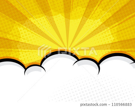 abstract comic book, pop art cartoon background with blank space for add your text abstract comic book, pop art cartoon background with blank space for add your text 110566883