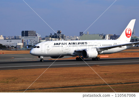 大阪國際機場 JAL 飛機起飛準備就緒 Sky Park 大阪國際機場 JAL 飛機起飛準備就緒 Sky Park 110567006