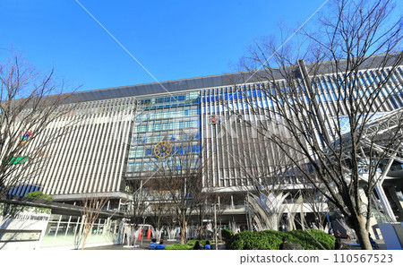 [Fukuoka Prefecture] Clear skies at JR Hakata Station 110567523