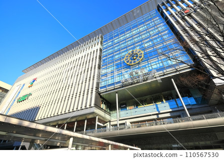 [Fukuoka Prefecture] Clear skies at JR Hakata Station 110567530