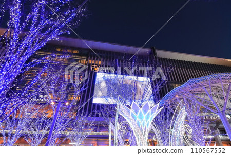 [Fukuoka Prefecture] Illuminations at JR Hakata Station (Hakata, City of Light) 110567552