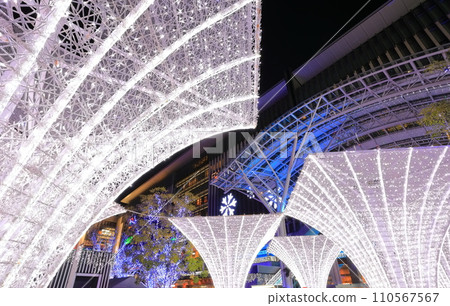 [Fukuoka Prefecture] Illuminations at JR Hakata Station (Hakata, City of Light) 110567567