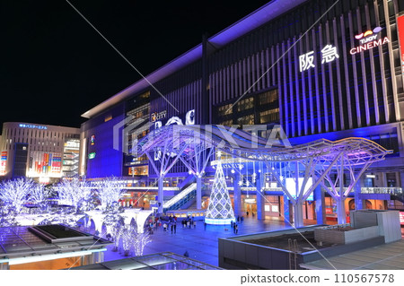 [Fukuoka Prefecture] Illuminations at JR Hakata Station (Hakata, City of Light) 110567578