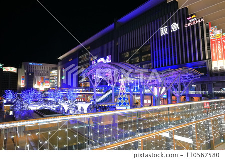 [Fukuoka Prefecture] Illuminations at JR Hakata Station (Hakata, City of Light) 110567580