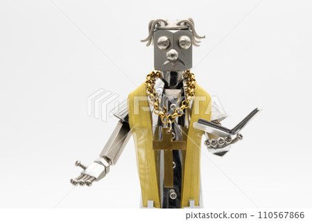 牧師雕像/金屬雕像 牧師雕像/金屬雕像 110567866