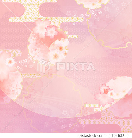 gorgeous Japanese style background 110568231