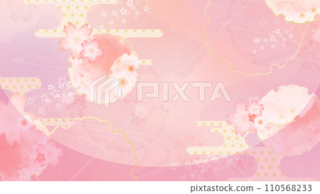 gorgeous Japanese style background 110568233