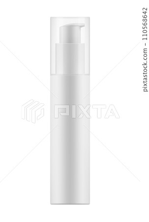 Realistic blank template of plastic bottle 110568642