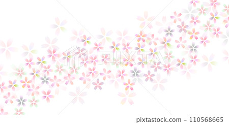 Sakura spring Japanese pattern background 110568665