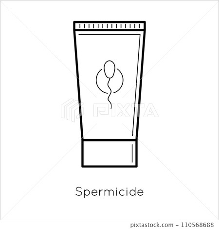 Contraceptive method - spermicide. 110568688