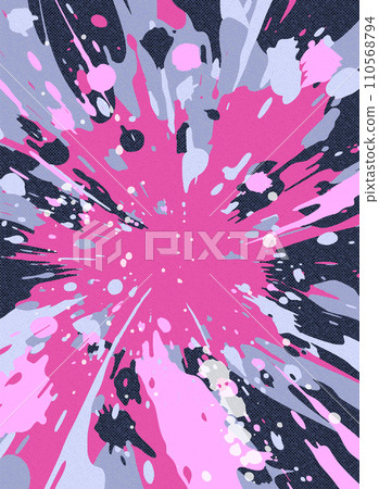 與彩色墨水飛濺的抽象背景 與彩色墨水飛濺的抽象背景 110568794
