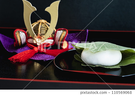 Children's Day Kashiwamochi and Boy's Festival Helmet Children's Day Kashiwamochi and Boy's Festival Helmet 110569068