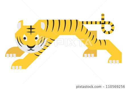 老虎的插圖 老虎的插圖 110569256