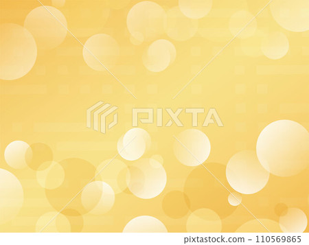 清爽色彩抽象圓點背景素材_橘色 110569865