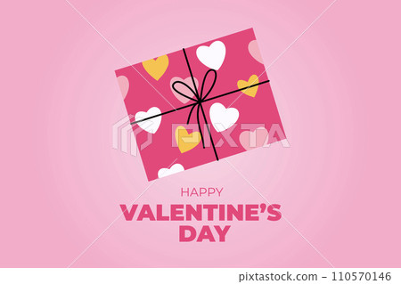 Valentine's Day background, Happy Valentine's Day banner Valentine's Day background, Happy Valentine's Day banner 110570146