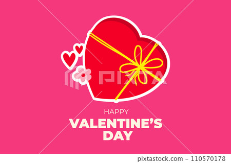 Valentine's Day background, Happy Valentine's Day banner Valentine's Day background, Happy Valentine's Day banner 110570178