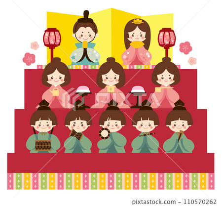 Illustration of Hinamatsuri Illustration of Hinamatsuri 110570262