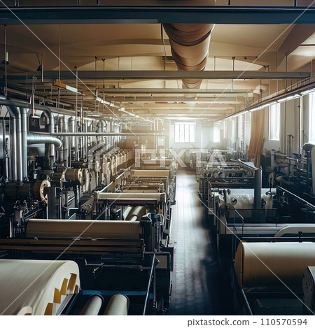 Abandoned textile factory Abandoned textile factory 110570594