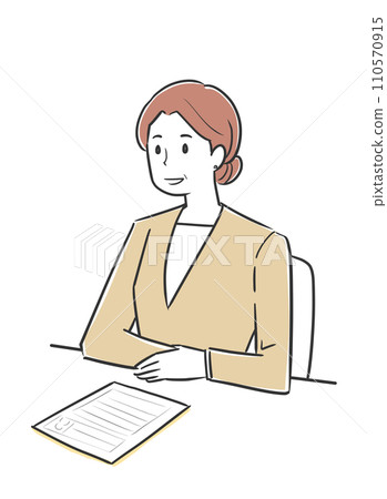 負責招募的女性 負責招募的女性 110570915