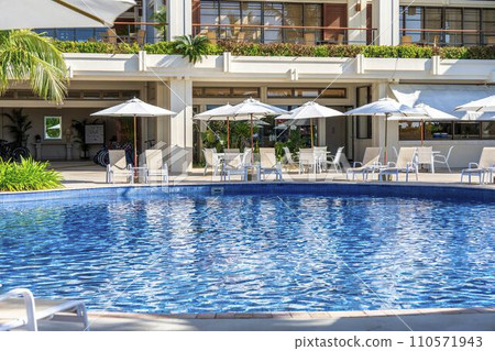 度假酒店池畔圖片 沖繩縣名護市 110571943