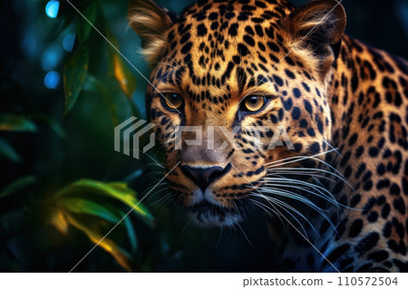 Portrait of leopard Portrait of leopard 110572504