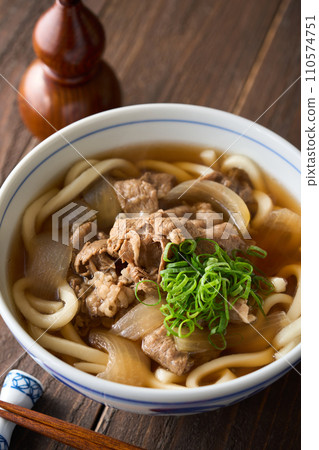 Meat noodles 110574751