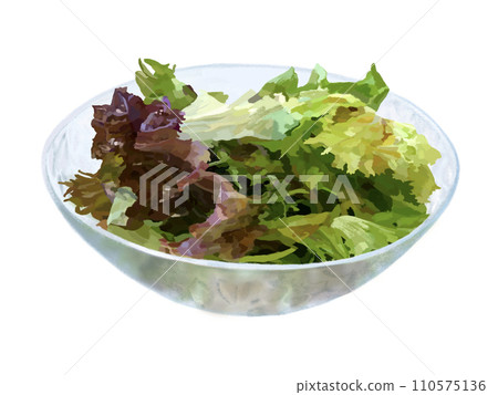 生菜沙拉（玻璃碗） 110575136