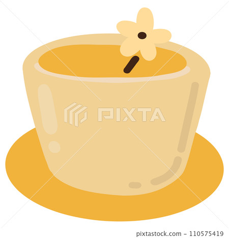 a cup of honey tea 110575419