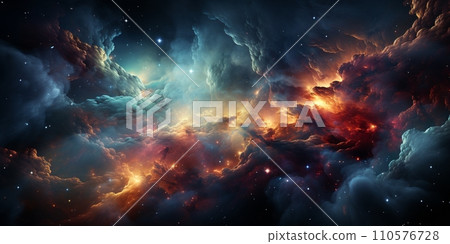 Night sky - Universe filled with stars, nebula and galaxy Night sky - Universe filled with stars, nebula and galaxy 110576728