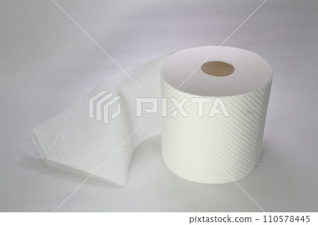 close up of toilet paper close up of toilet paper 110578445