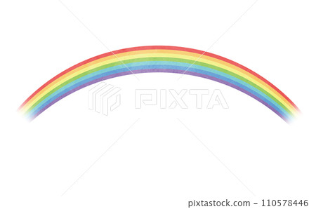 Watercolor style rainbow illustration Watercolor style rainbow illustration 110578446