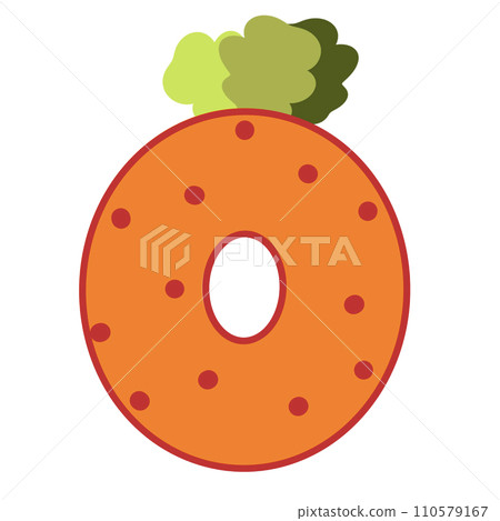 Alphabet letter O 110579167