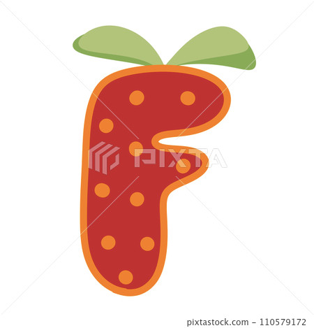Alphabet letter F Alphabet letter F 110579172