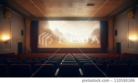 Unmanned cinema 110580166