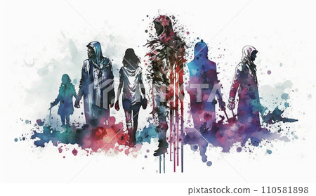 對特定民族的壓迫和屠殺/種族滅絕 對特定民族的壓迫和屠殺/種族滅絕 110581898