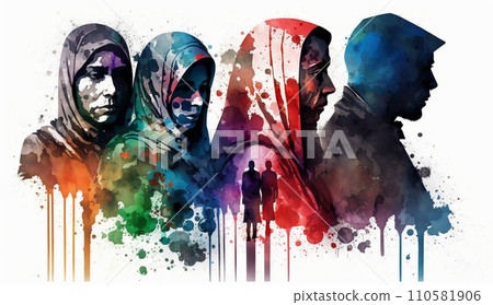 對特定民族的壓迫和屠殺/種族滅絕 對特定民族的壓迫和屠殺/種族滅絕 110581906