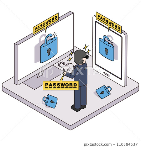 As a result of reusing passwords, leaked keys were illegally obtained, causing damage to various services. As a result of reusing passwords, leaked keys were illegally obtained, causing damage to various services. 110584537