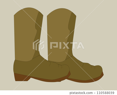 brown cowboy boots, western and wild west brown cowboy boots, western and wild west 110588039