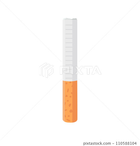 Cigarette vector flat icon Isolated Cigarette vector flat icon Isolated 110588104