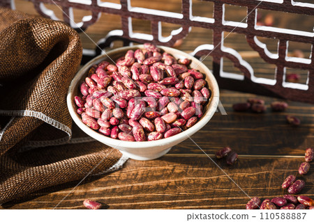 red bean in bowl 110588887